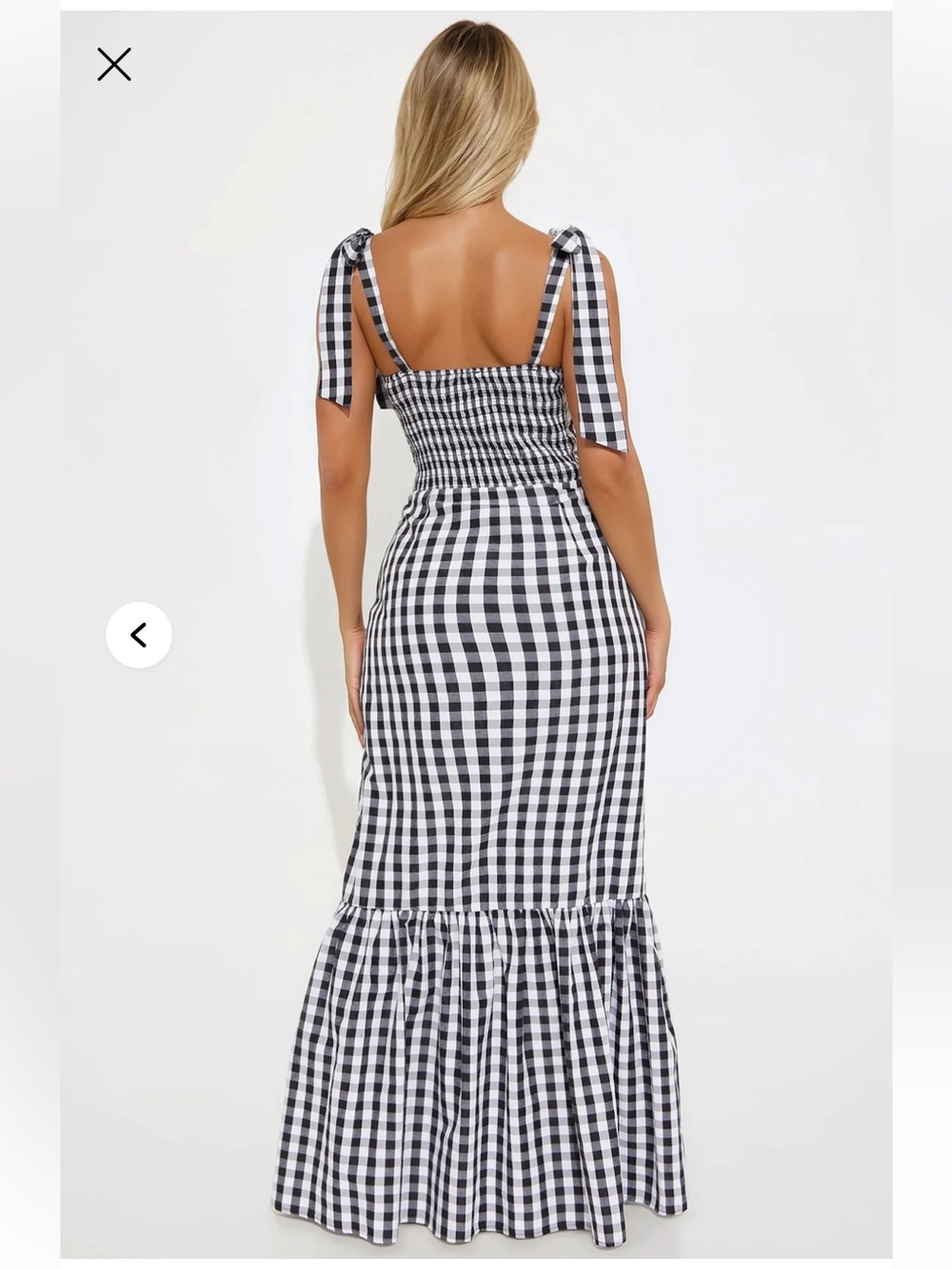 Fashion Nova Kitten Gingham Dress - Picture 3 of 4